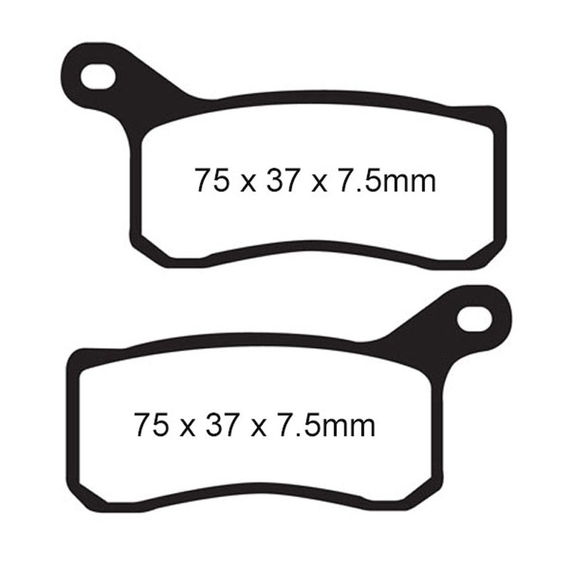 EBC BRAKE PADS R SERIES FA462R - DRIVEN Canada's Powersports 840655078104FA462R