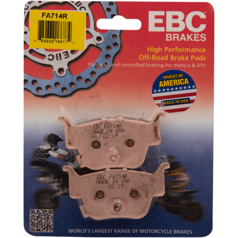 EBC BRAKE PADS R SERIES FA714R - DRIVEN Canada's Powersports 889668166774FA714R