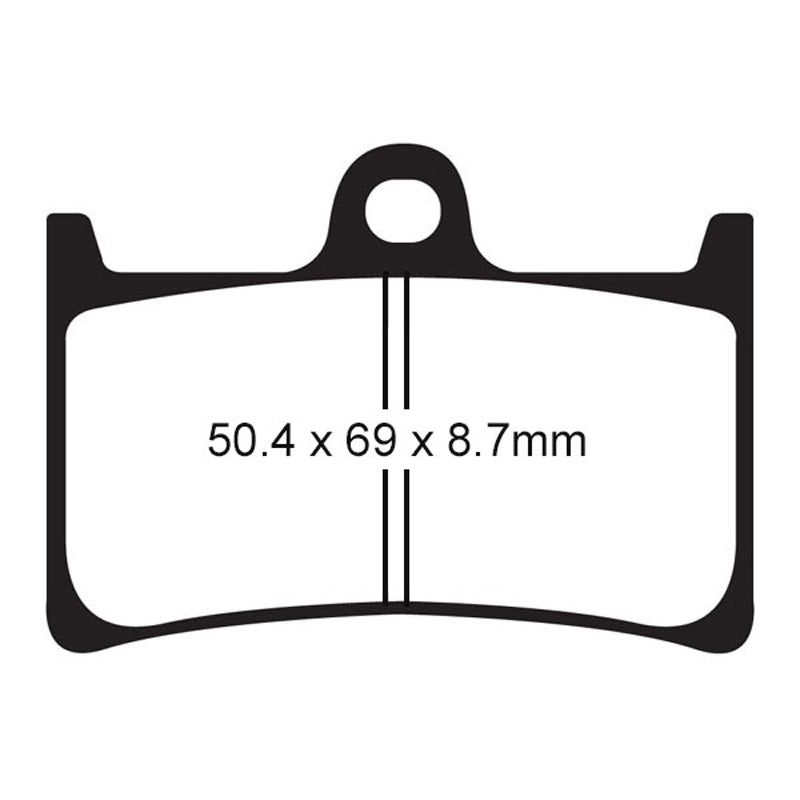 EBC BRAKE PADS SFA SERIES SFA252 - DRIVEN Canada's Powersports 847943014066SFA252