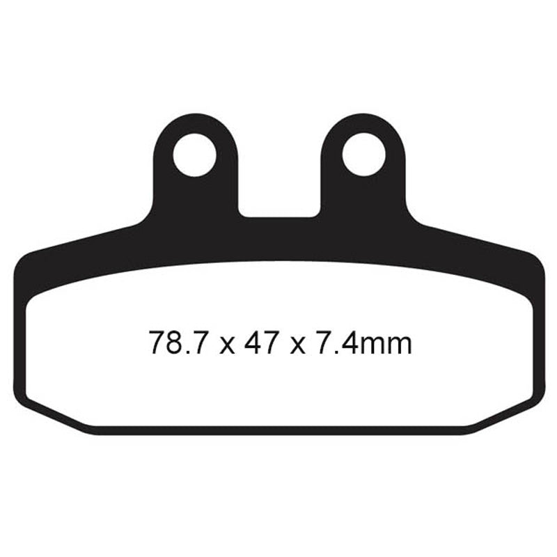 EBC BRAKE PADS SFA SERIES SFA256 - DRIVEN Canada's Powersports 847943013786SFA256