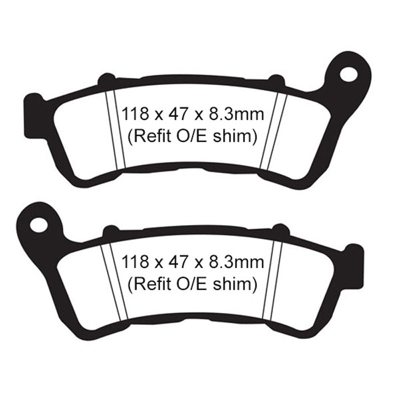 EBC BRAKE PADS SFA SERIES SFA388 - DRIVEN Canada's Powersports 847943014103SFA388