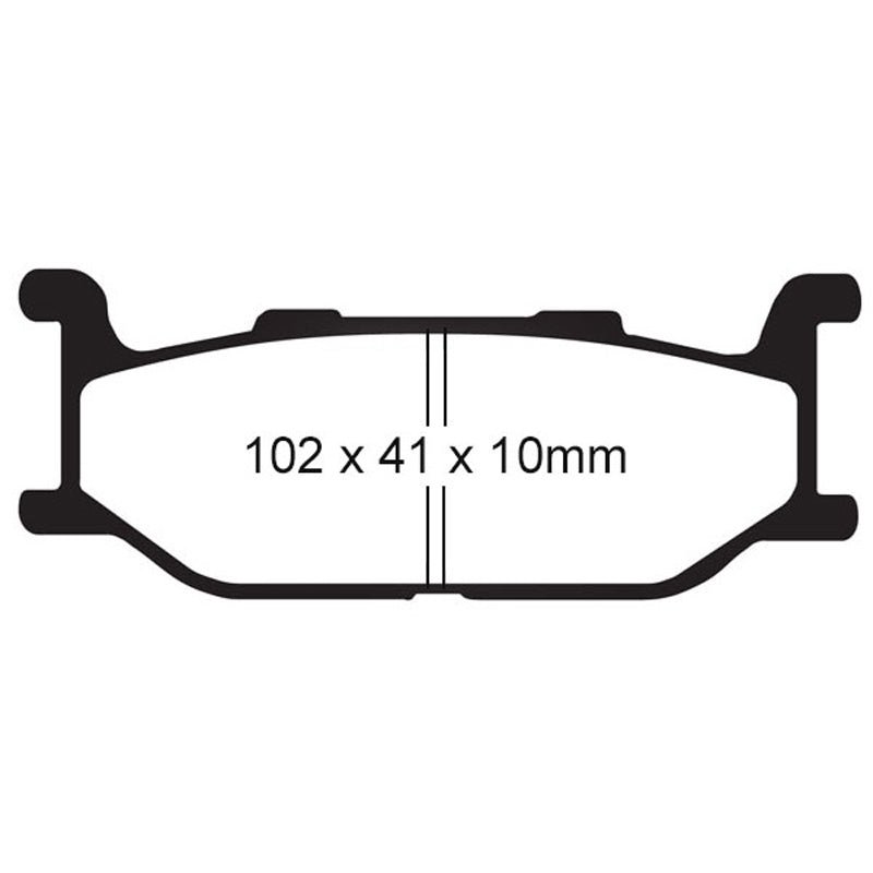 EBC BRAKE PADS SFAHH SERIES SFA179HH - DRIVEN Canada's Powersports 847943014523SFA179HH