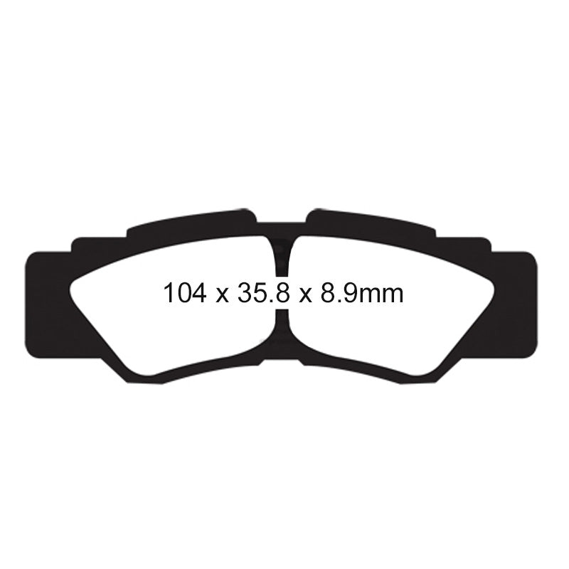 EBC BRAKE PADS SV SERIES FA677SV - DRIVEN Canada's Powersports 010677SVFA677SV