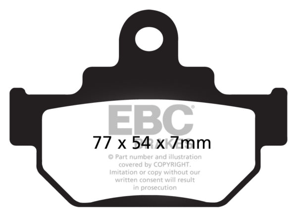 EBC BRAKE PADS V SERIES FA106V - DRIVEN Canada's Powersports 847943014936FA106V