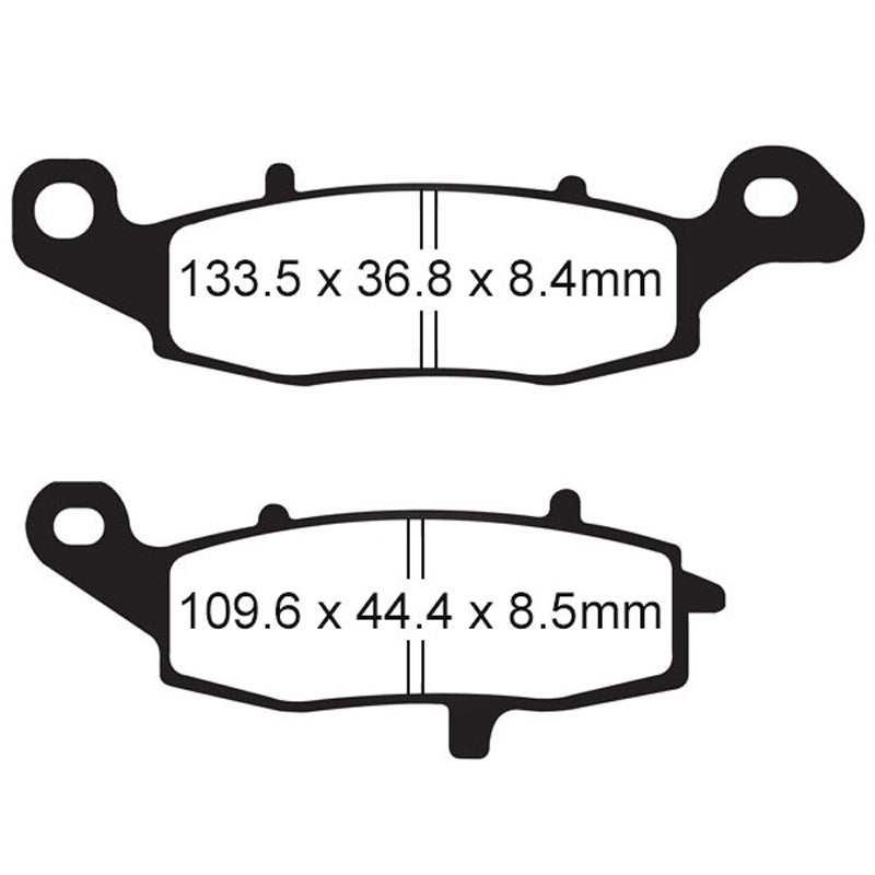 EBC BRAKE PADS V SERIES FA229V - DRIVEN Canada's Powersports 010229VFA229V