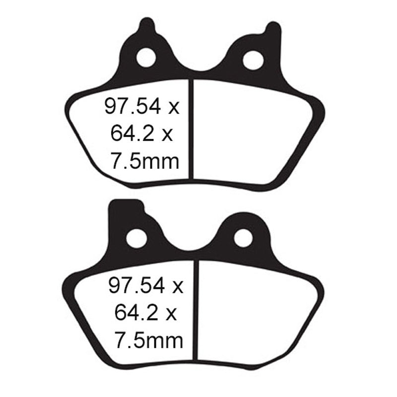 EBC BRAKE PADS V SERIES FA400V - DRIVEN Canada's Powersports 010400VFA400V