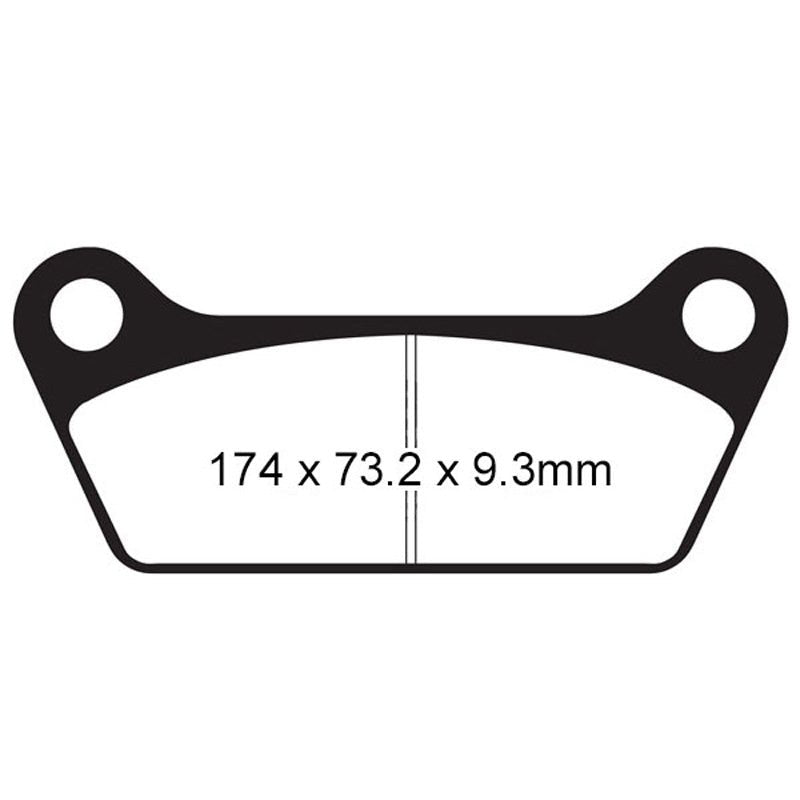 EBC BRAKE PADS V SERIES FA79V - DRIVEN Canada's Powersports 847943015834FA79V
