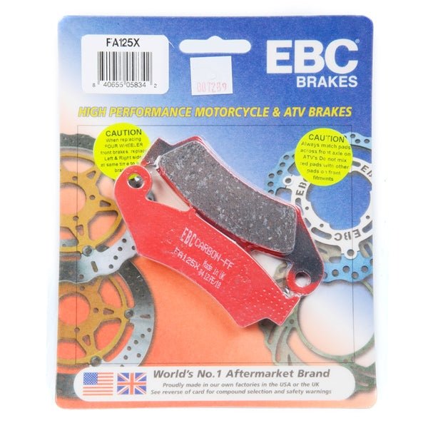 EBC BRAKE PADS X SERIES FA125X - DRIVEN Canada's Powersports 010125XFA125X