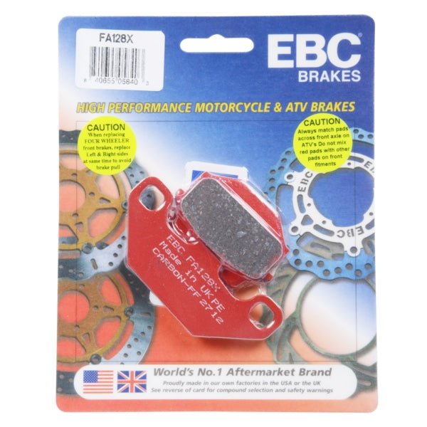 EBC BRAKE PADS X SERIES FA128X - DRIVEN Canada's Powersports 840655058403FA128X