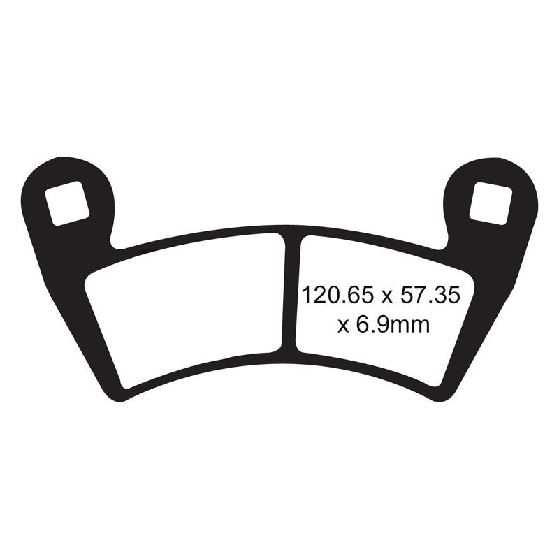 EBC BRAKE PADS X SERIES FA452X - DRIVEN Canada's Powersports 010452XFA452X