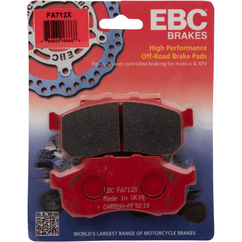 EBC BRAKE PADS X SERIES FA712X - DRIVEN Canada's Powersports 889668166668FA712X