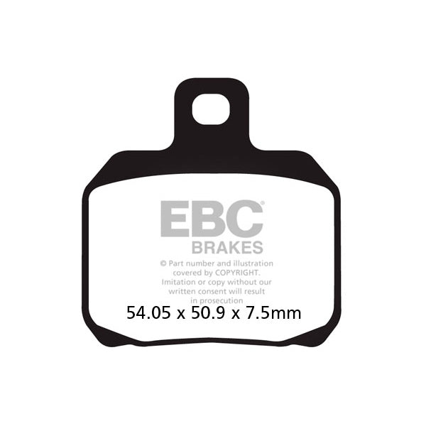 EBC DOUBLE - H SUPERBIKE BRAKE PAD (EPFA266HH) - DRIVEN Canada's Powersports 889668234404EPFA266HH