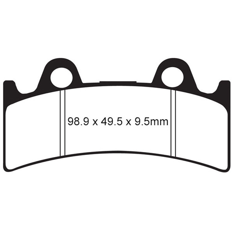 EBC GFA SERIES BRAKE PADS (GFA190HH) - DRIVEN Canada's Powersports GFA190HH