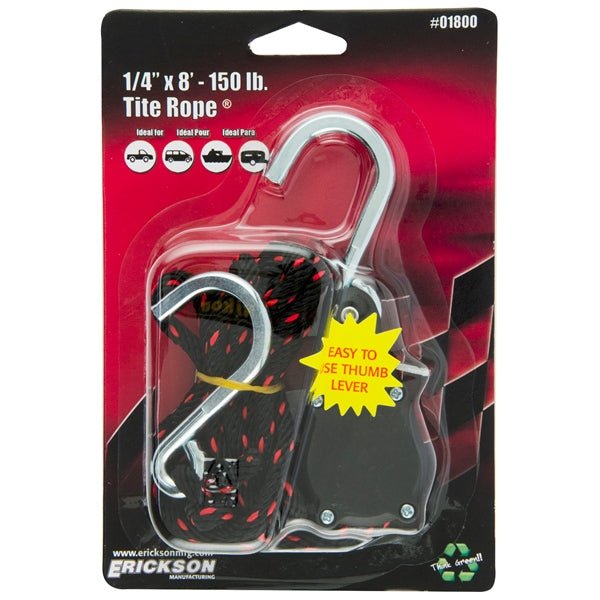 ERICKSON "(1) 1/4""X8' 150 LB ROPE RATCHET" - DRIVEN Canada's Powersports 01800