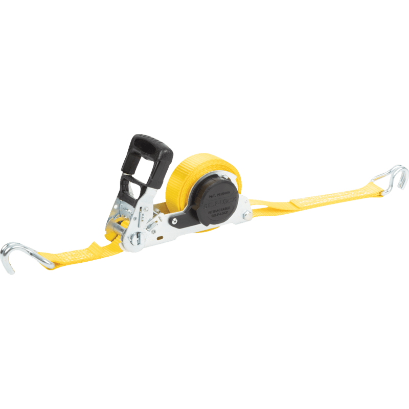 ERICKSON 1.5X16 5000LB SELF LOCK RETRACTABLE RATCHET STRAP (01440) - DRIVEN Canada's Powersports 01440