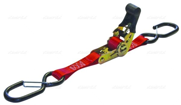 ERICKSON "(2) 1""X6' 1200 LB HD MOTORCYCLE STRAP W/SAFTEY HOOKS/" - DRIVEN Canada's Powersports 05710