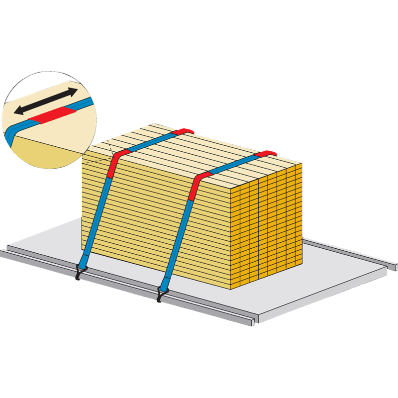 ERICKSON 2" X22' 10,000 LB RATCHET STRAP W/SLIDING WEAR MATERIAL (78632) - DRIVEN Canada's Powersports 78632