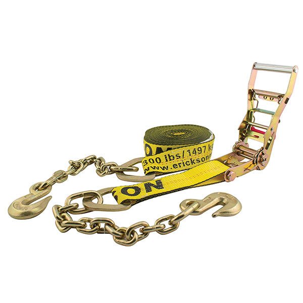 ERICKSON LONG HANDLE RATCHET WITH CHAIN LEADS (58727) - DRIVEN Canada's Powersports 58727