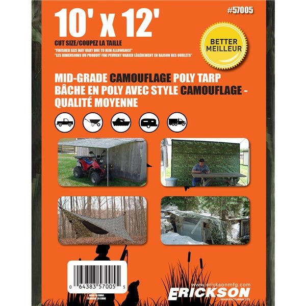 ERICKSON UNIVERSAL TARPAULINS (57005) - DRIVEN Canada's Powersports 06438357005557005