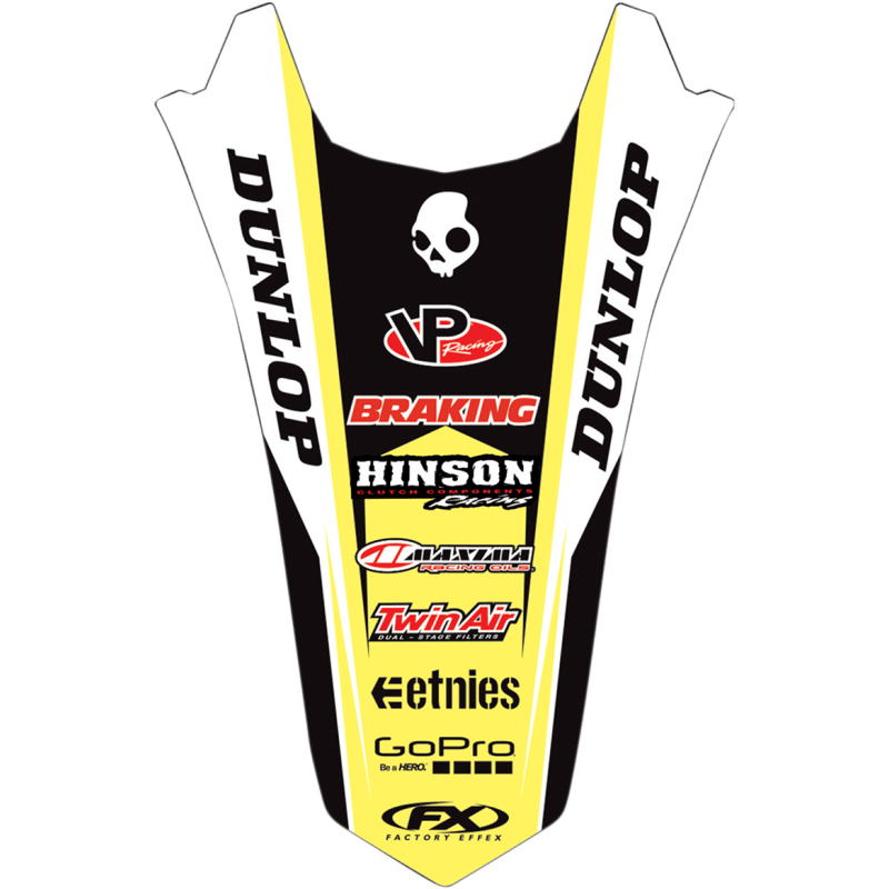 FACTORY EFFEX 10 - 18 RMZ250 REAR FENDER DECAL KIT (16) (19 - 32426) - DRIVEN Canada's Powersports 19 - 32426