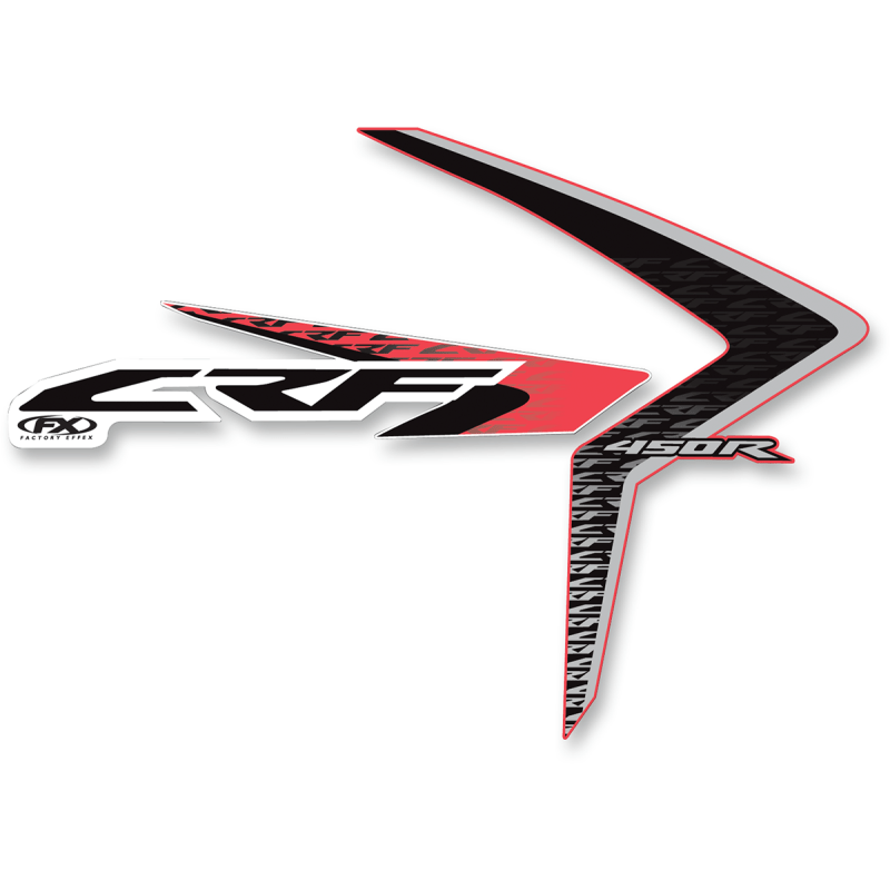 FACTORY EFFEX 2013 CRF450 OEM TANK GRAPHIC KIT (13) (16 - 05336) - DRIVEN Canada's Powersports 16 - 05336