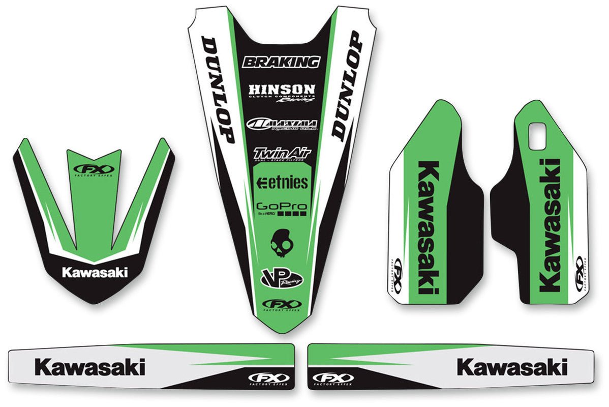 FACTORY EFFEX 99 - 02 KX125/250 STANDARD TRIM KIT (16) (19 - 50114) - DRIVEN Canada's Powersports 19 - 50114