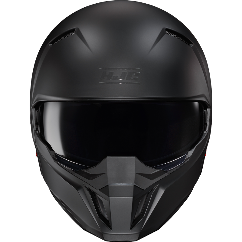 HJC I20 Semi Flat Black Front - Driven Powersports