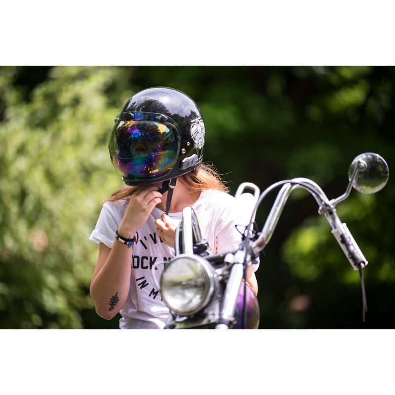 BILTWELL BUBBLE SHLD RNB AF Mirror Other - Driven Powersports