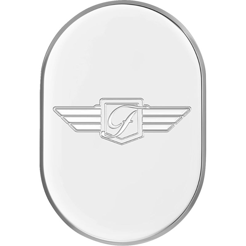 FIGURATI DESIGNS BACK FENDER COVER WITH LOGO - LEFT - DRIVEN Canada's Powersports FD - 01 - AC - SS - LT