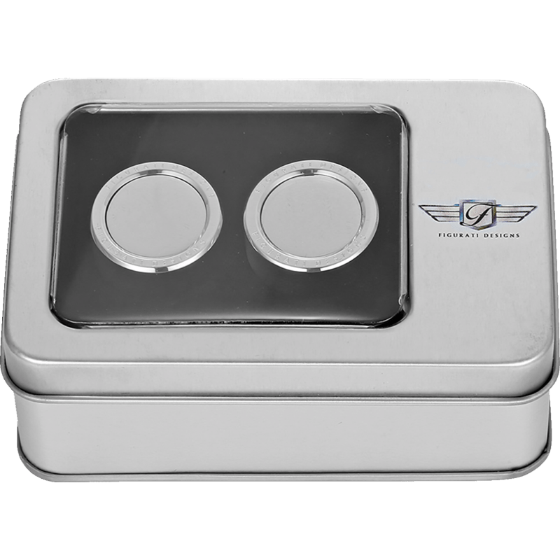 FIGURATI DESIGNS ND DOCKING COVERS PLAIN SILVER - 27.2X32MM - DRIVEN Canada's Powersports FD60 - DC - 27.2/32 - SS