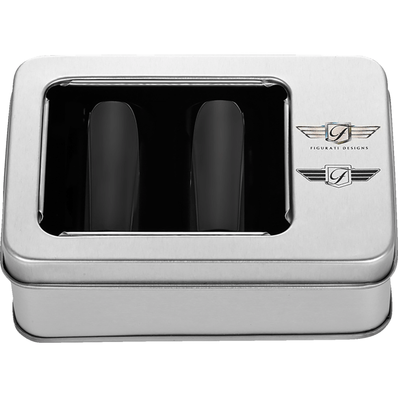 FIGURATI DESIGNS ND MAG DOCKING COVERS WITH FD LOGO - 25.2X46.5MM - DRIVEN Canada's Powersports FD01 - DC - 25.2/46.5 - BLK