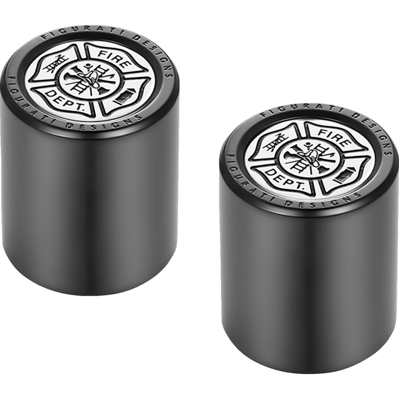 FIGURATI DESIGNS ND MAG DOCKING COVERS WITH MALTESE CROSS - 25.2X32MM - DRIVEN Canada's Powersports FD74 - DC - 25.2/32 - BLK