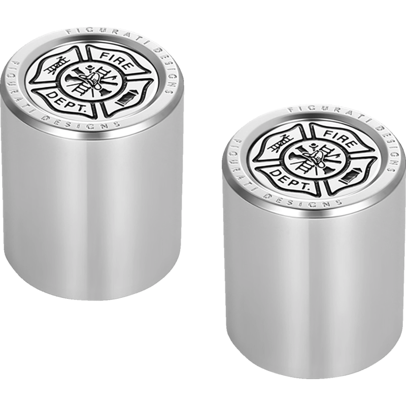 FIGURATI DESIGNS ND MAG DOCKING COVERS WITH MALTESE CROSS - 25.2X32MM - DRIVEN Canada's Powersports FD74 - DC - 25.2/32 - SS