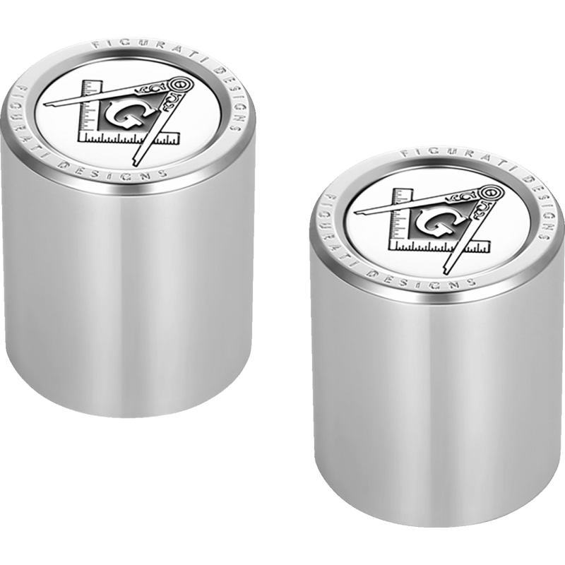 FIGURATI DESIGNS ND MAG DOCKING COVERS WITH MASONIC - 25.2X32MM - DRIVEN Canada's Powersports FD42 - DC - 25.2/32 - SS