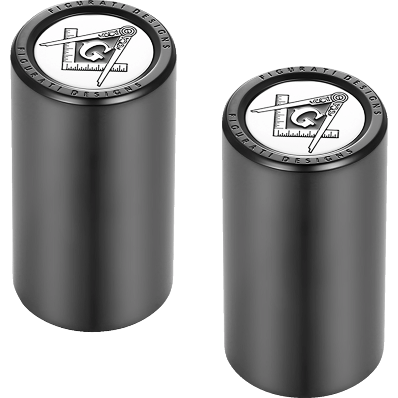 FIGURATI DESIGNS ND MAG DOCKING COVERS WITH MASONIC - 25.2X46.5MM - DRIVEN Canada's Powersports FD42 - DC - 25.2/46.5 - BLK