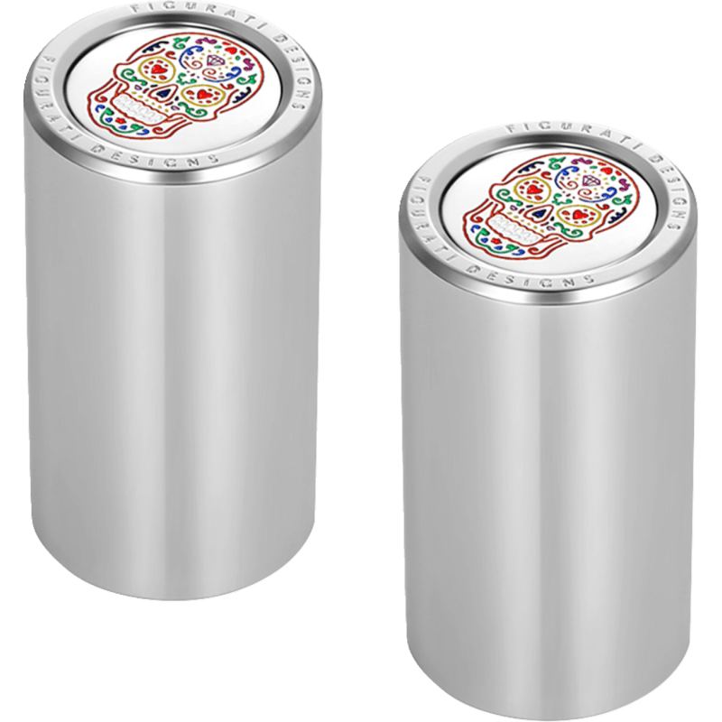 FIGURATI DESIGNS ND MAG DOCKING COVERS WITH SUGAR SKULL - 25X45MM - DRIVEN Canada's Powersports FD30 - DC - 25 - 45 - SS
