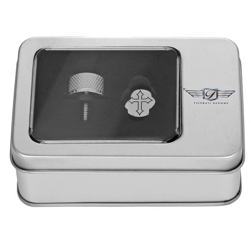 FIGURATI DESIGNS SEAT SCREW WITH 3M CROSS INSERT - DRIVEN Canada's Powersports FD41 - SEAT_SCREW - SS