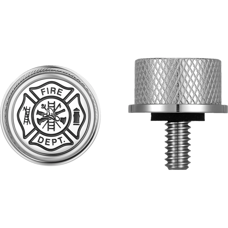 FIGURATI DESIGNS SEAT SCREW WITH 3M MALTESE CROSS - FIRE INSERT - DRIVEN Canada's Powersports FD74 - SEAT_SCREW - SS