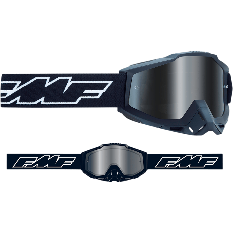 FMF POWERBOMB GOGGLE ROCKET MIRROR SILVER LENS - DRIVEN Canada's Powersports 196261011609F - 50037 - 00001