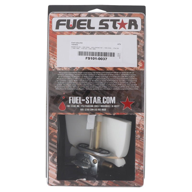 FUEL STAR ATV FUEL VALVE & HOSE (FS101 - 0037) - DRIVEN Canada's Powersports 714205037449FS101 - 0037