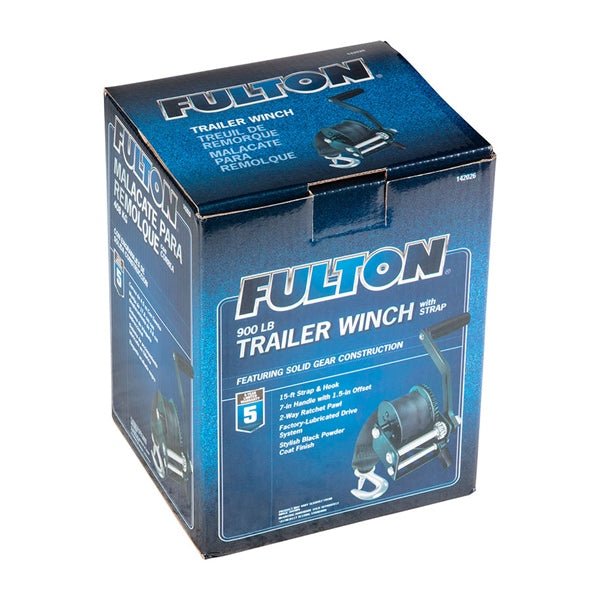 FULTONWESBAR SINGLE SPEED TRAILER WINCH (142026) - DRIVEN Canada's Powersports 016118155365142026
