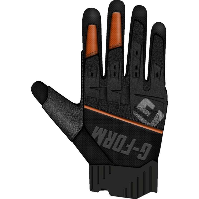 G - FORM GRAVITY GLOVE BK/O - DRIVEN Canada's Powersports 847631103195GL3402012