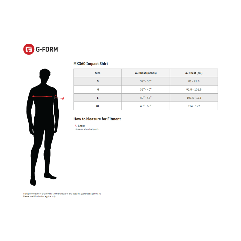 G - FORM MX360 IMPACT SHIRT - DRIVEN Canada's Powersports 847631085446BP3602013
