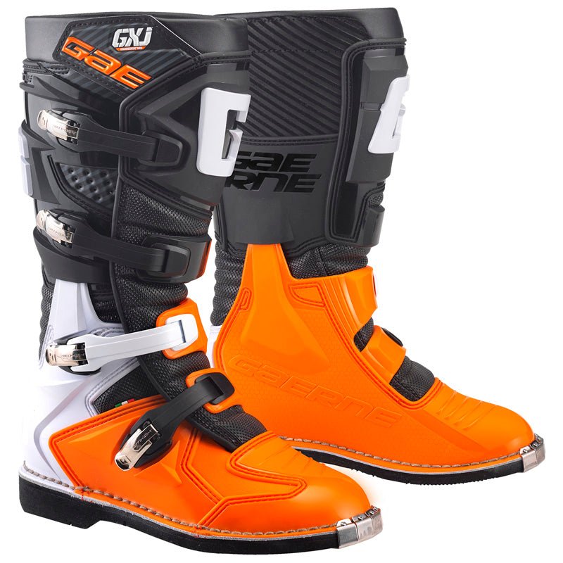 GAERNE MX KID GX - J/BLACK/ORANGE SIZE: 38 (2169 - 008 - 38) - DRIVEN Canada's Powersports 20000002253332169 - 008 - 38