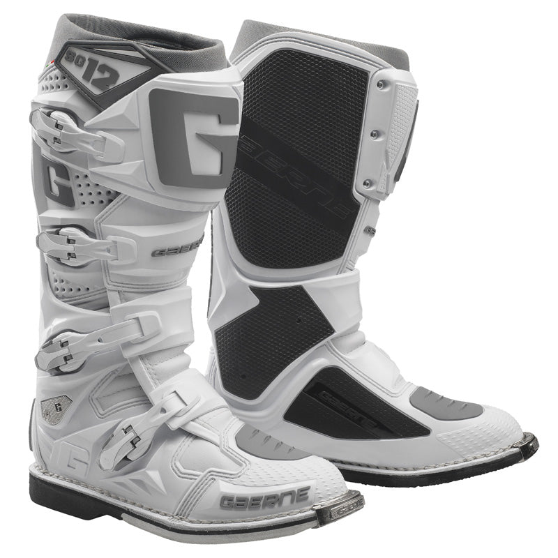 GAERNE MX SG - 12/WHITE SIZE: 46 (2174 - 074 - 46) - DRIVEN Canada's Powersports 20000002059602174 - 074 - 46