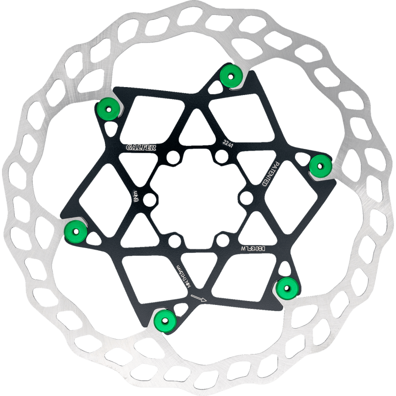 GALFER 180MM ,2MM BICYCLE FLOATING ROTOR BUTTONS - DRIVEN Canada's Powersports 8400170128597DB013FLWG