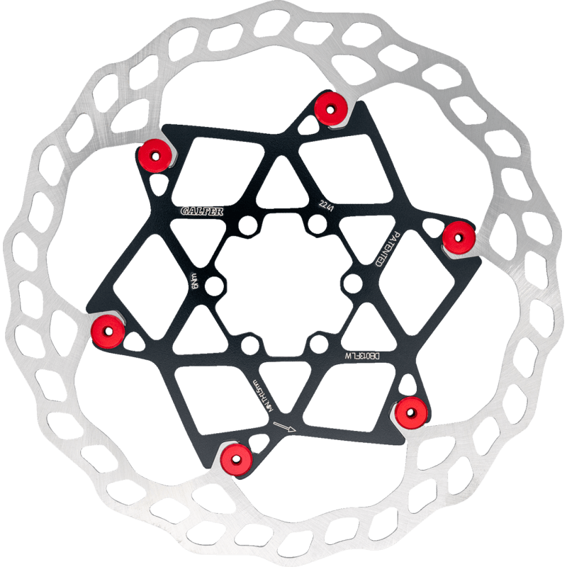 GALFER 180MM ,2MM BICYCLE FLOATING ROTOR BUTTONS - DRIVEN Canada's Powersports 8400170130903DB013FLWR
