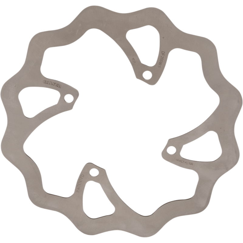 GALFER KAW WAVE ROTOR - SOLID - FRONT (DF200WS) - DRIVEN Canada's Powersports 8400170111933DF200WS
