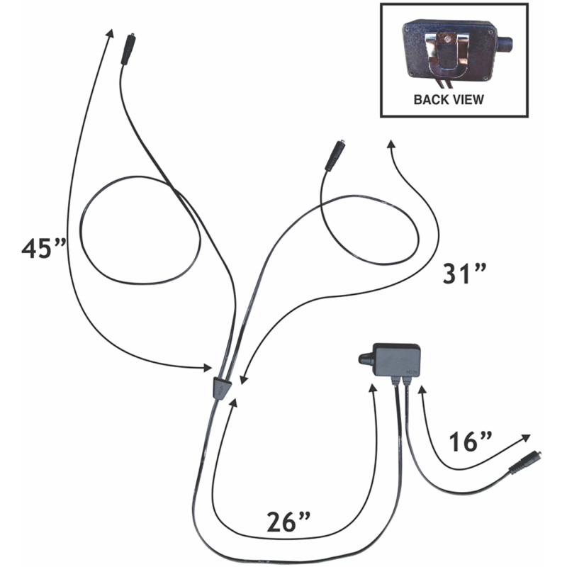 GEARS CANADA GENX4 CONTROLLER Y - CORD (100273 - 1) - DRIVEN Canada's Powersports 100273 - 1