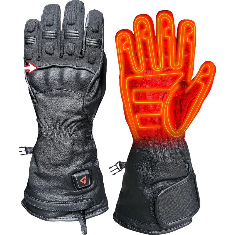 GERBING GLOVE HEAT 7V HARDKNUCKLE - DRIVEN Canada's Powersports 811629027756GER - GVHK - 7V - B - XS